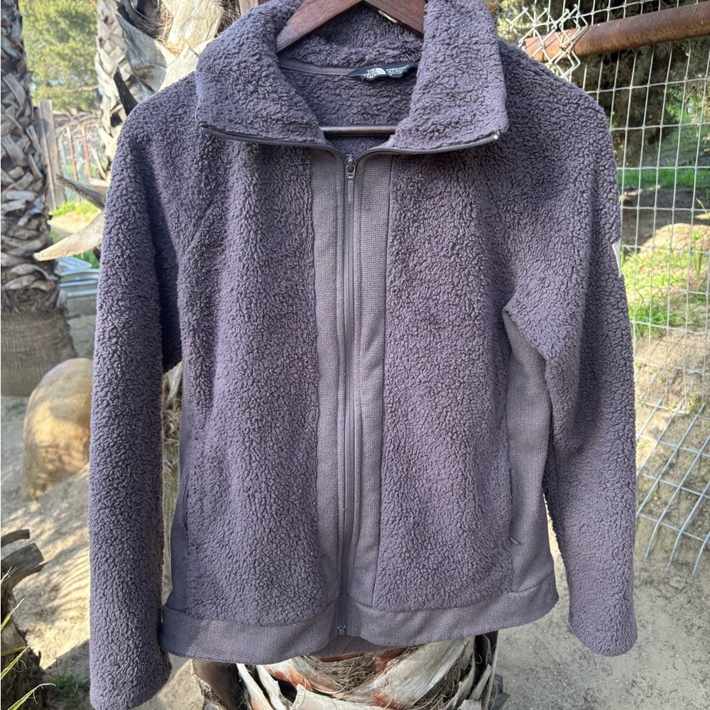 The North Face Charcoal Fleece Jacket